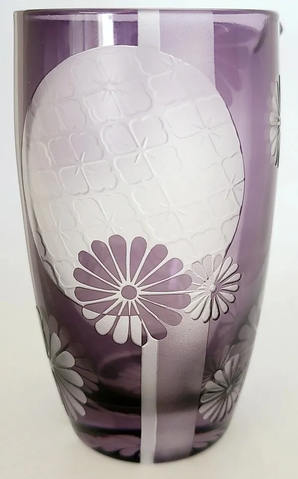 菊と和文様の片口徳利